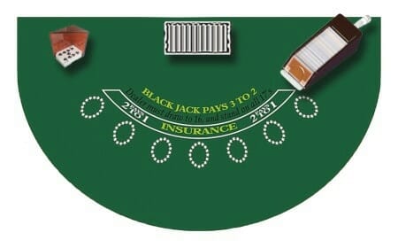 blackjack-bord